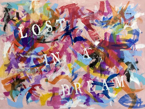 Lost In A Dream van Vincenz Artworks, Schilderij te koop op Singulart