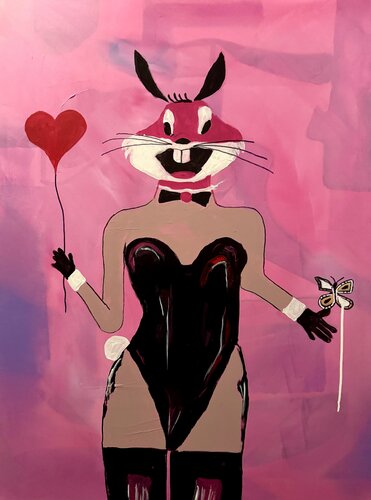 Playboy Bunny von Vincenz Artworks, Malerei kaufen auf Singulart