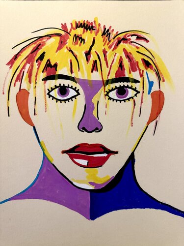 Beauty Is Within van Vincenz Artworks, Tekening te koop op Singulart