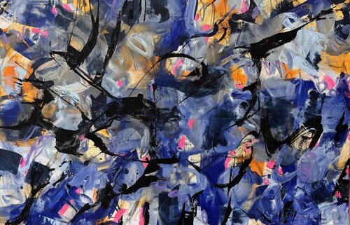 Gedankensturm di Christian Schmid, Pittura in vendita su Singulart