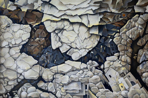 Puzzle of the Past van Elena Kochetkova, Schilderij te koop op Singulart