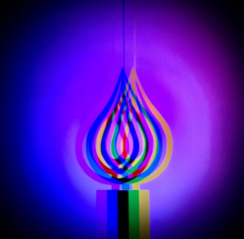 Farbflamme von Ilka Henkel, Andere Medien kaufen auf Singulart