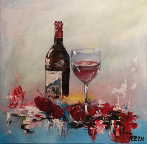 Vakaro atodūsis van Robertas Zabitis, Schilderij te koop op Singulart