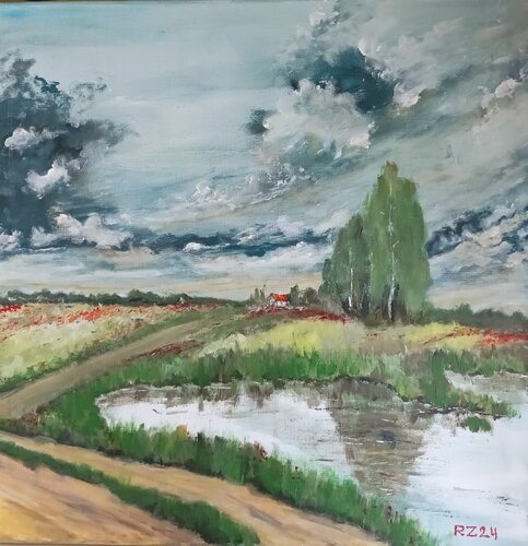 Grįžtu namo di Robertas Zabitis, Pittura in vendita su Singulart