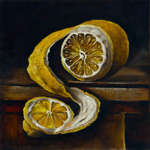 Fouetté of lemon von Inga Loginova, Malerei kaufen auf Singulart