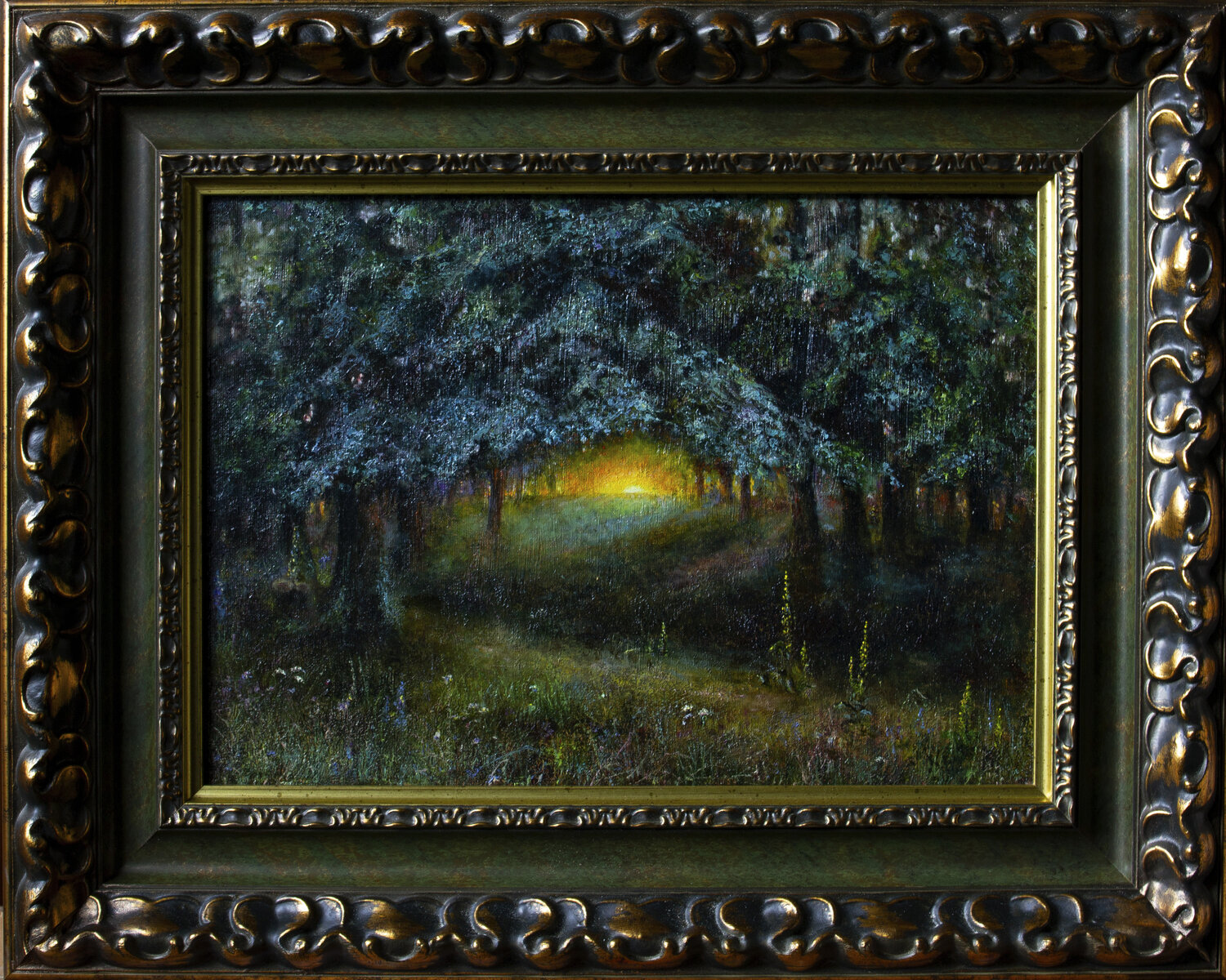 Sunset  in the forest Inga Loginova