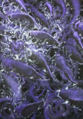 FEEDING: Violet van Donegel' Chong, Schilderij te koop op Singulart