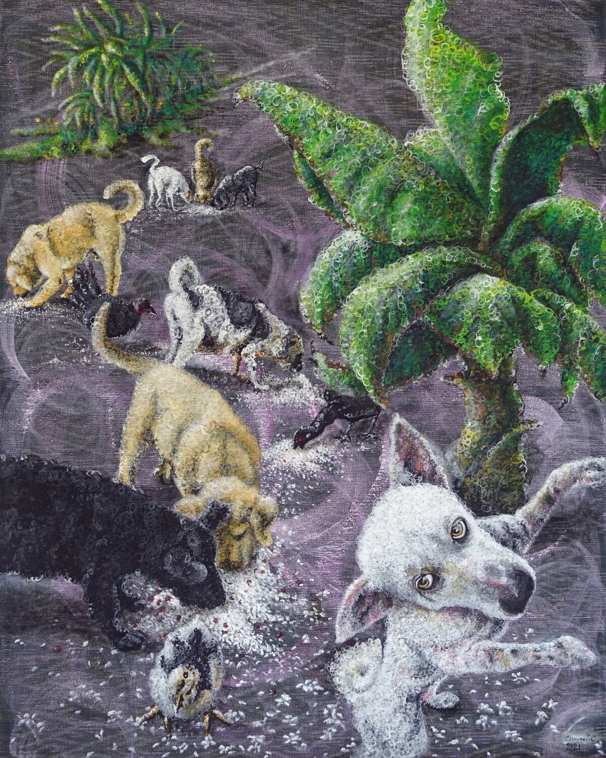 FEEDING: Snowman & Friends I Donegel' Chong