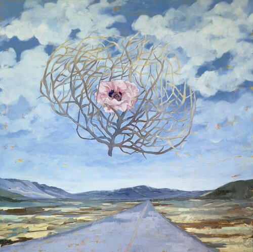 Voyage of Confines di Inger Nova Jorgensen, Pittura in vendita su Singulart