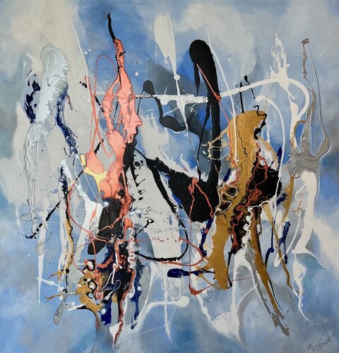 BLUE RHAPSODY von Paul Ygartua, Malerei kaufen auf Singulart