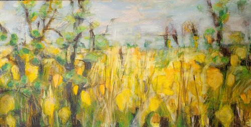 Summer III van Bettina Zedlitz, Schilderij te koop op Singulart