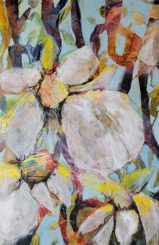 Frühlingsduft I van Bettina Zedlitz, Schilderij te koop op Singulart