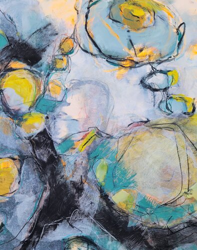 fly away par Bettina Zedlitz, Peinture en vente sur Singulart