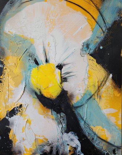 Pusteblume von Bettina Zedlitz, Malerei kaufen auf Singulart