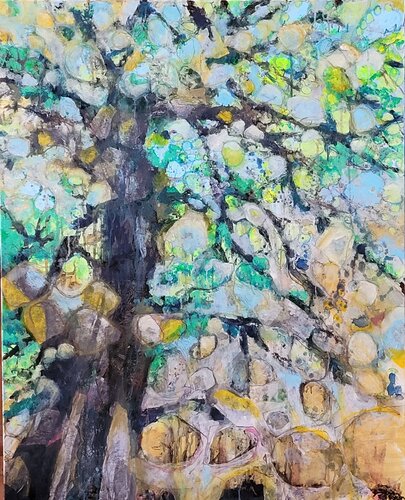 Hain van Bettina Zedlitz, Schilderij te koop op Singulart