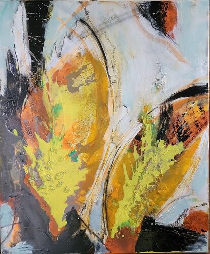 Windwald II van Bettina Zedlitz, Schilderij te koop op Singulart