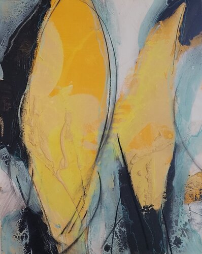 Bananenblätter von Bettina Zedlitz, Malerei kaufen auf Singulart