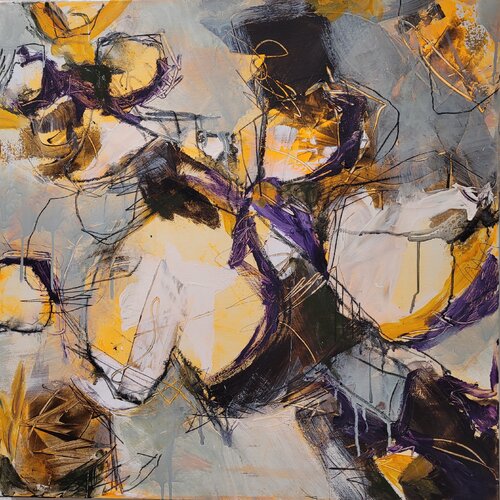 flora:may V van Bettina Zedlitz, Schilderij te koop op Singulart