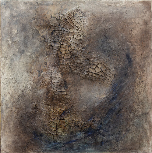 Verwitternder Fels van Birgit Urlbauer, Schilderij te koop op Singulart