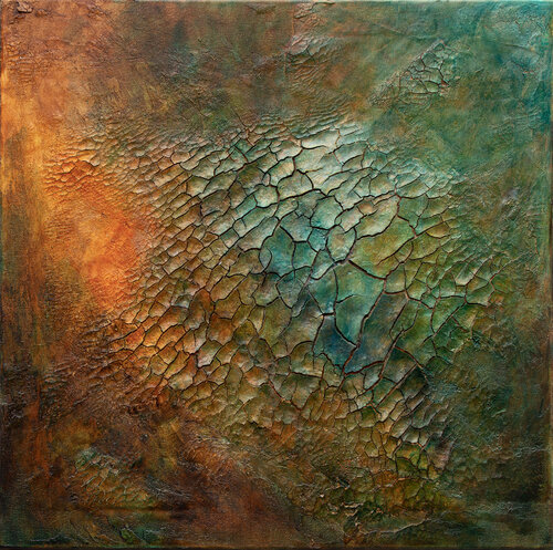 Ammolit van Birgit Urlbauer, Schilderij te koop op Singulart