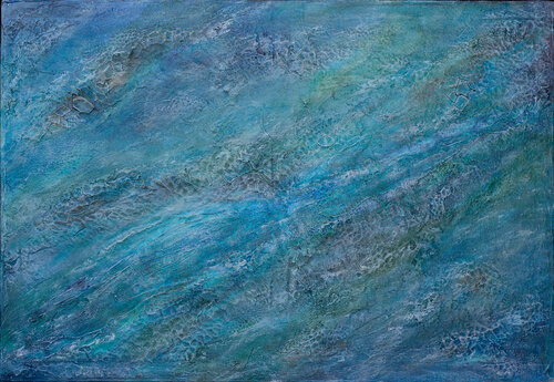 Plätschernder Bach van Birgit Urlbauer, Schilderij te koop op Singulart