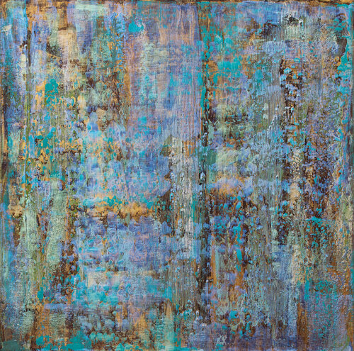 Rakeltechnik Nr.5 di Birgit Urlbauer, Pittura in vendita su Singulart