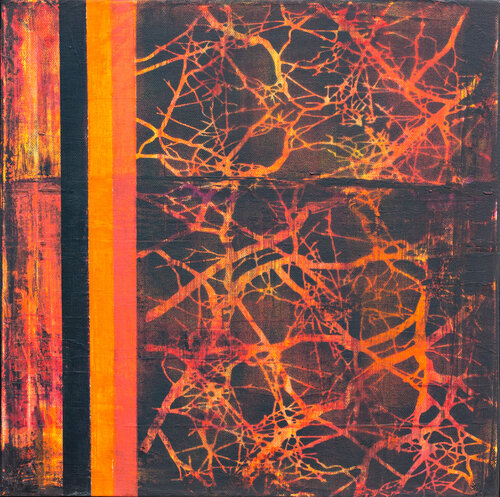 Sonnenuntergang di Birgit Urlbauer, Pittura in vendita su Singulart