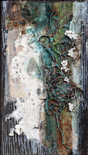 Spurenschichten 2 di Birgit Urlbauer, Pittura in vendita su Singulart