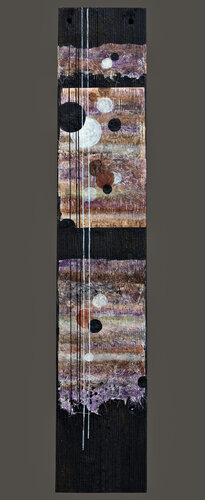 Spurenschichten 9 di Birgit Urlbauer, Pittura in vendita su Singulart