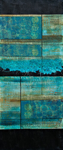 Spurenschichten 11 di Birgit Urlbauer, Pittura in vendita su Singulart