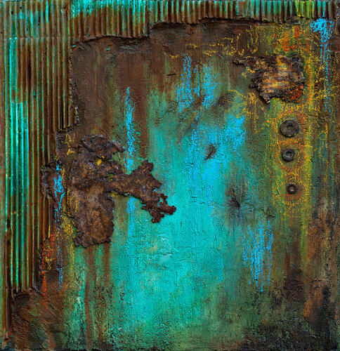 Fragmentieres Echo di Birgit Urlbauer, Pittura in vendita su Singulart