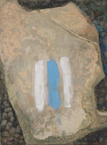 "Where´s the glacier gone?" von Günther Baechler, Malerei kaufen auf Singulart