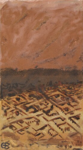 "Habub over Darfur" by Günther Baechler, Painting for Sale on Singulart