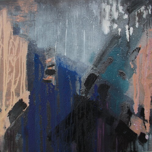 Asymmetric (Studies for: VER.LÄUFE III) van Günther Baechler, Schilderij te koop op Singulart