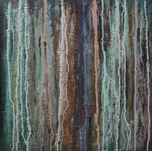 FOREST WALK (Studies for: VER.LÄUFE V) di Günther Baechler, Pittura in vendita su Singulart