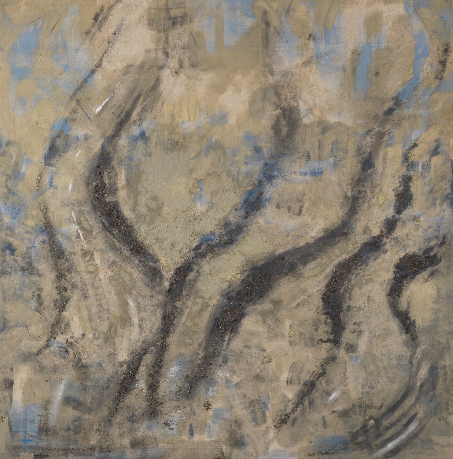 "The low tide reveals it" Günther Baechler