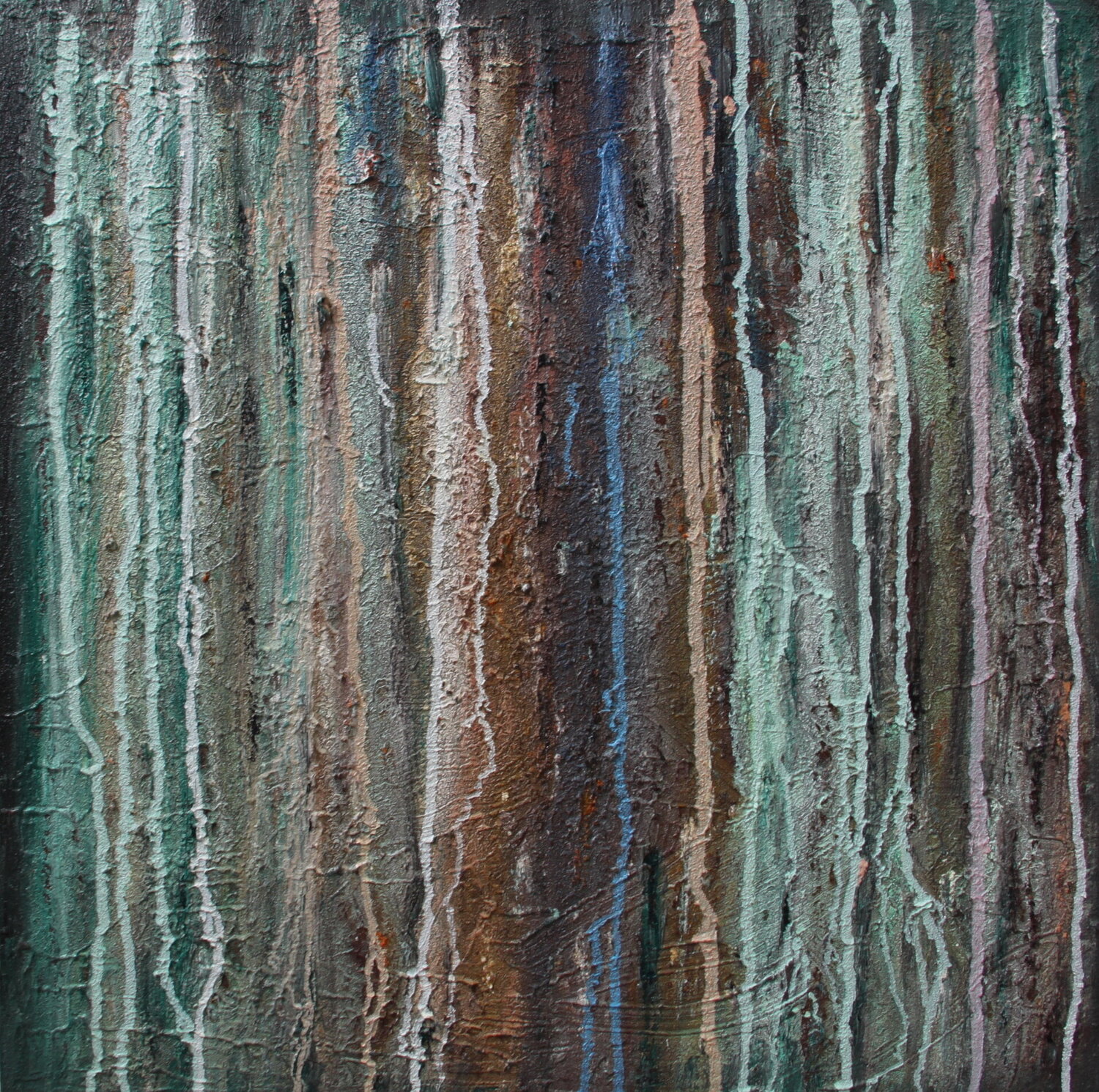 FOREST WALK (Studies for: VER.LÄUFE V) Günther Baechler