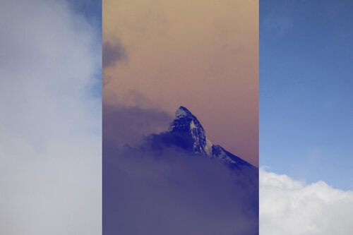 Matterhorn Collage par Geraldine Haas, Photographie en vente sur Singulart