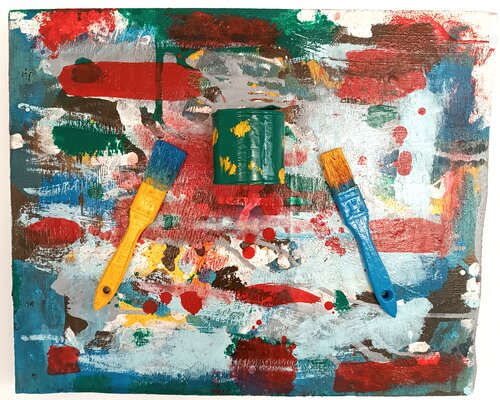Revalorisation par Mo Lamine Sylla, Peinture en vente sur Singulart