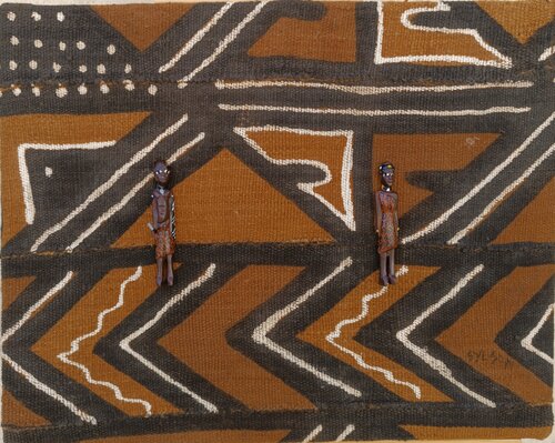 Tribalisme #1 de Mo Lamine Sylla, Téxtil a la venta en Singulart