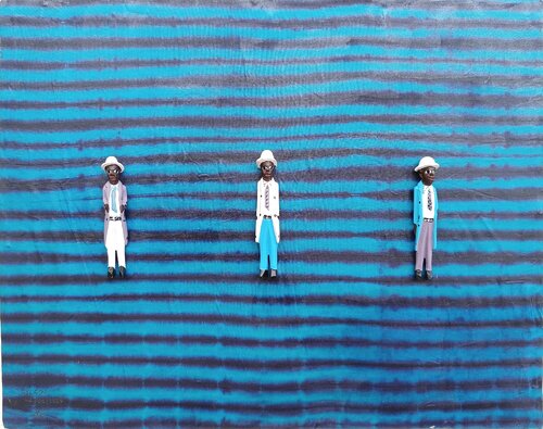 Traditions #1 de Mo Lamine Sylla, Téxtil a la venta en Singulart