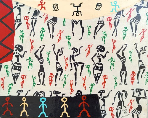 Gratitude von Mo Lamine Sylla, Malerei kaufen auf Singulart