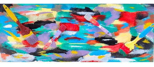 Lévitation #2 by Mo Lamine Sylla, Painting for Sale on Singulart