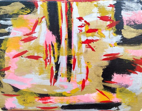 Magnétique van Mo Lamine Sylla, Schilderij te koop op Singulart