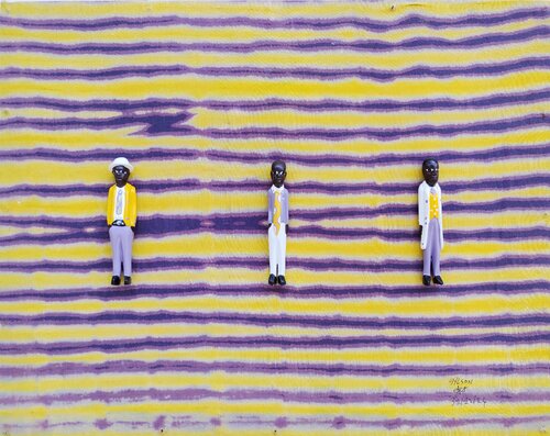 Traditions #2 von Mo Lamine Sylla, Textil kaufen auf Singulart
