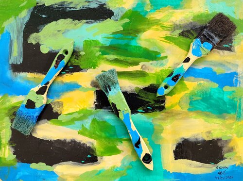 Valorisation by Mo Lamine Sylla, Painting for Sale on Singulart