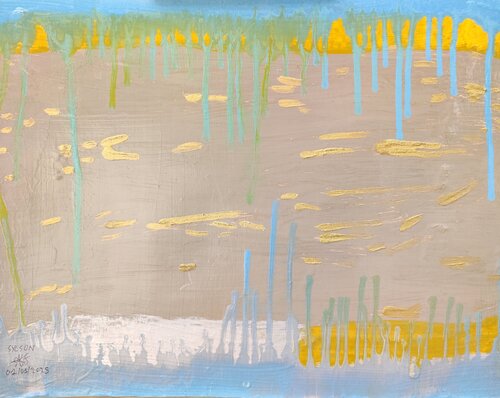 Profondeur de Mo Lamine Sylla, Pintura a la venta en Singulart