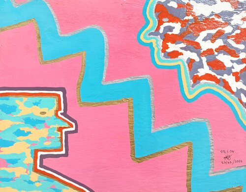 Illusions by Mo Lamine Sylla, 絵画 for Sale on Singulart