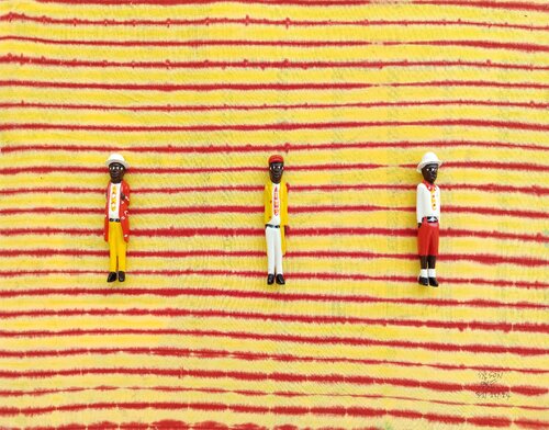 Traditions #3 by Mo Lamine Sylla, Textile for Sale on Singulart