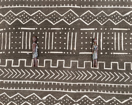 Tribalisme #3 by Mo Lamine Sylla, Textile for Sale on Singulart